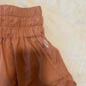 Brushed Apricot Free People Way Home Shorts Size Medium